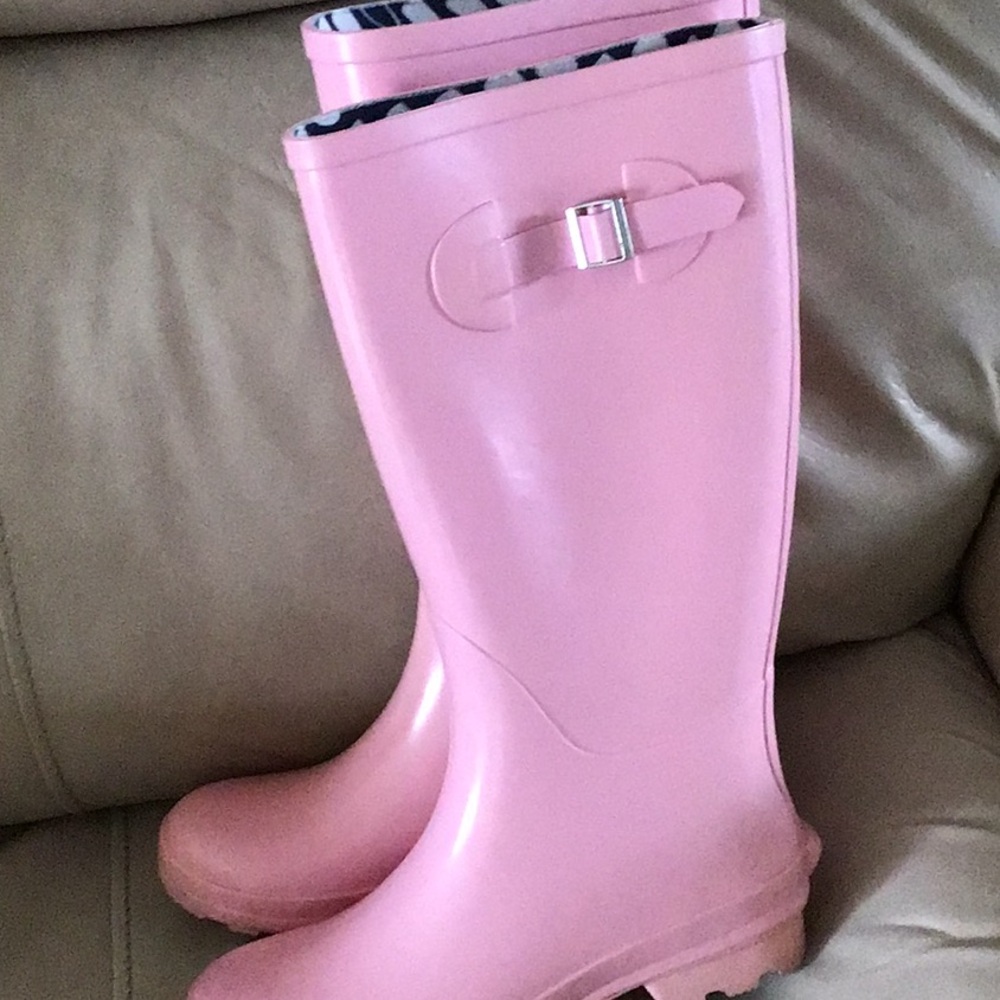 Pink Women's Rain Boots